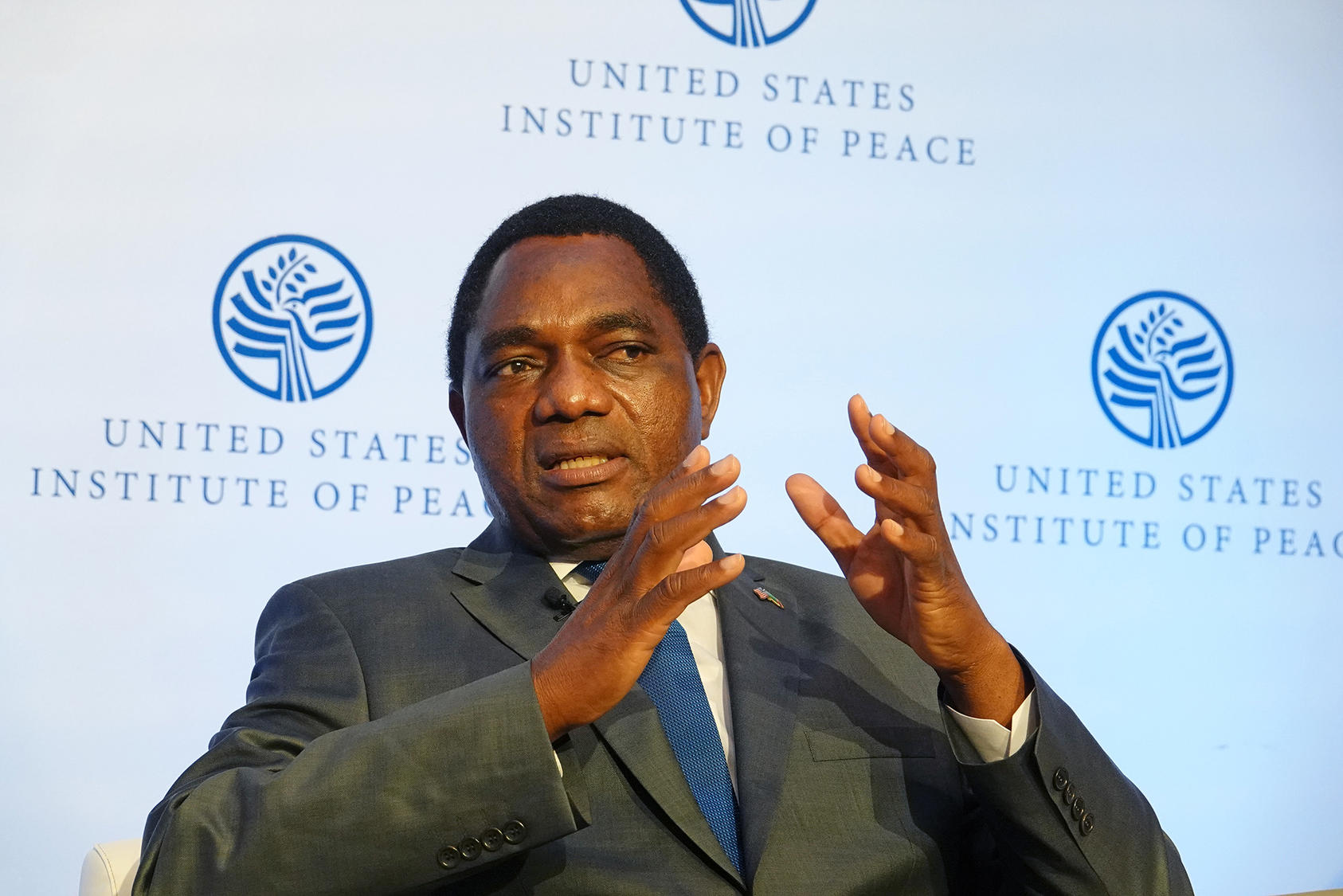 President Hichilema underscored Zambia’s need to eliminate official corruption that has overburdened Zambia with debt.