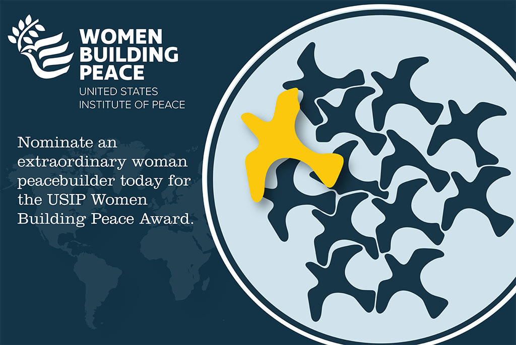 Women Building Peace Award art 