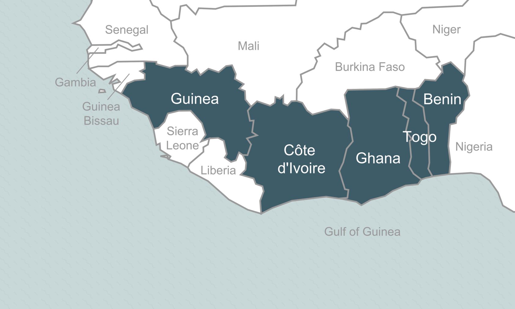 May of coastal west Africa countries