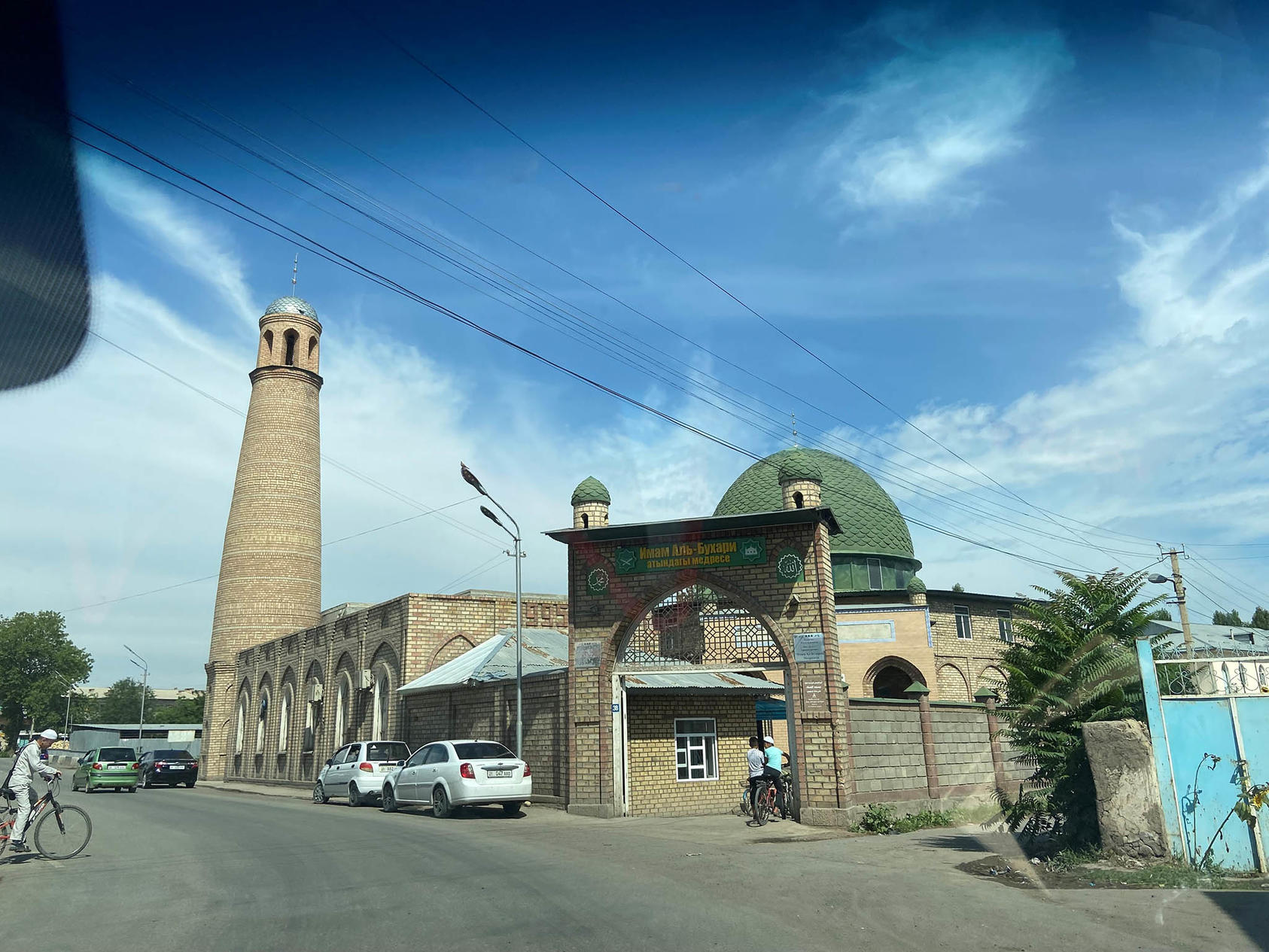 A mosque in Aravan, Kyrgyzstan, June 2022.