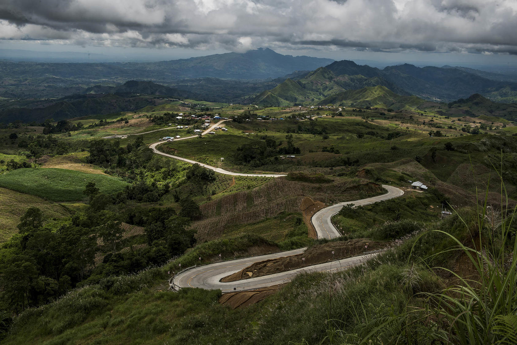 The boundary of North Cotabato, Maguindanao, and Bukidnon — the heartland of Mindanao, Philippines, Sept. 19, 2017. (Jes Aznar/The New York Times)