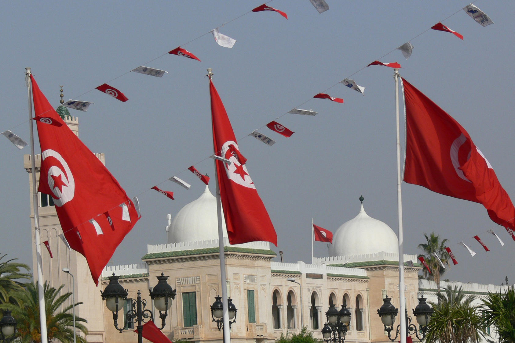Flags of Tunisia (Wikimedia)
