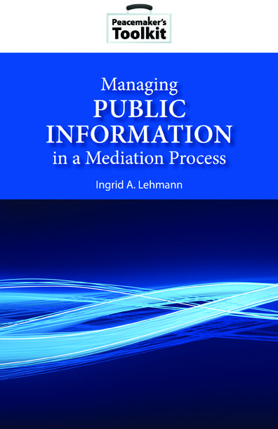 Managing Public Information Book Cover