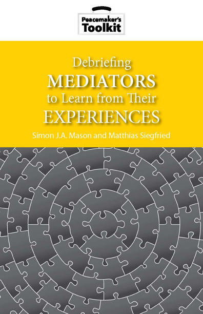 Debriefing Mediators Book Cover