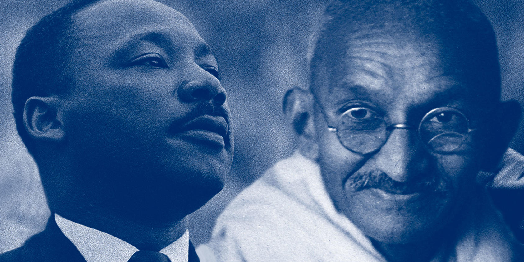 Martin Luther King and Mahatma Gandhi