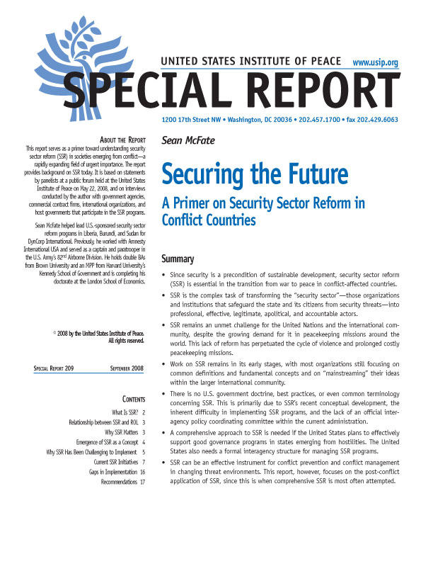 Special Report: Securing the Future