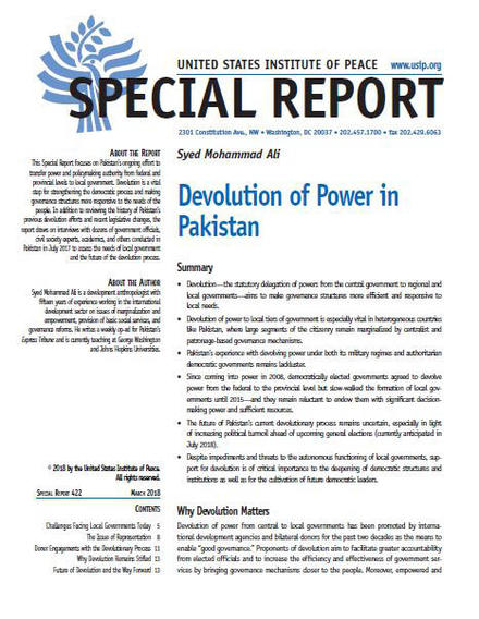 Cover of Special Report 422