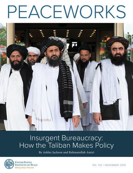 Insurgent Bureaucracy: How the Taliban Makes Policy report cover