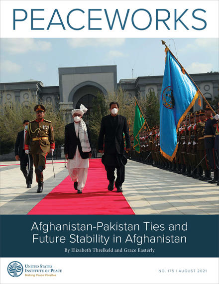 PW 175 Afghanistan Pakistan Ties and Future Stability in Afghanistan Cover