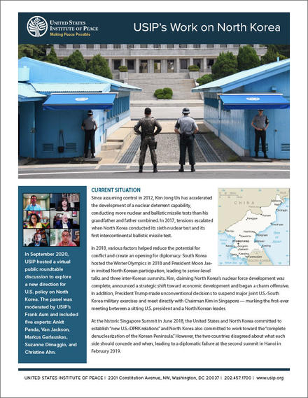 The Current Situation in North Korea cover