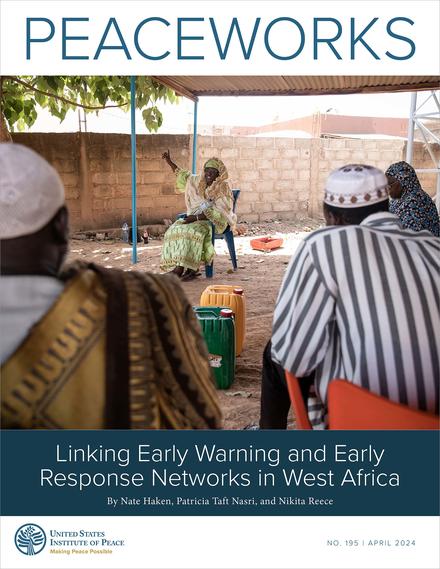 Linking Early Warning and Early Response Networks to Curb Violence in West Africa report cover