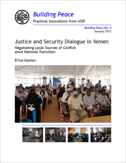 Justice and Security Dialogue in Yemen