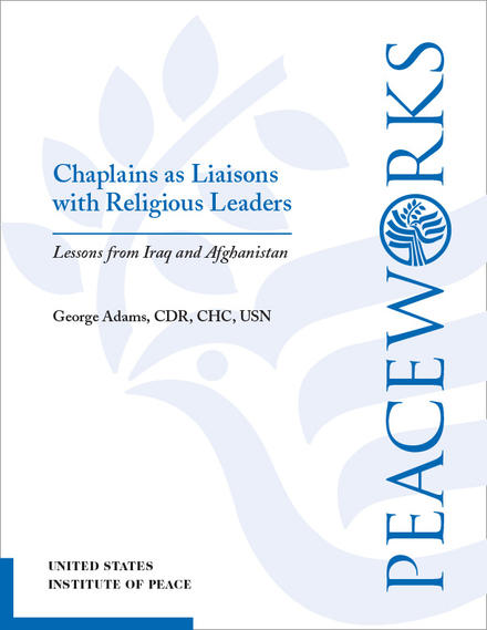 Chaplains as Liaisons with Religious Leaders: Lessons from Iraq and Afghanistan report cover 