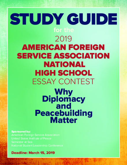 National High School Essay Contest 2019 Study Guide