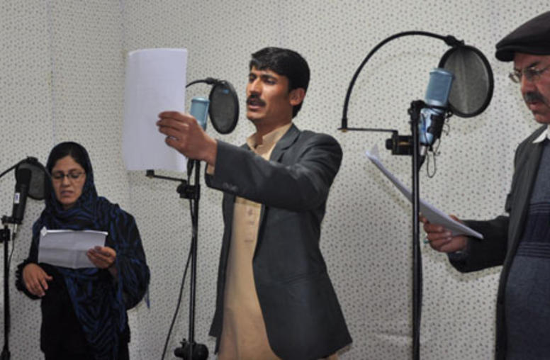 USIP-Supported Afghan Radio Drama Continues with Election Themes