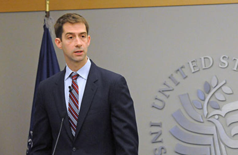 Advancing U.S.-Afghan Ties: A discussion with Senator Tom Cotton (R-Arkansas)