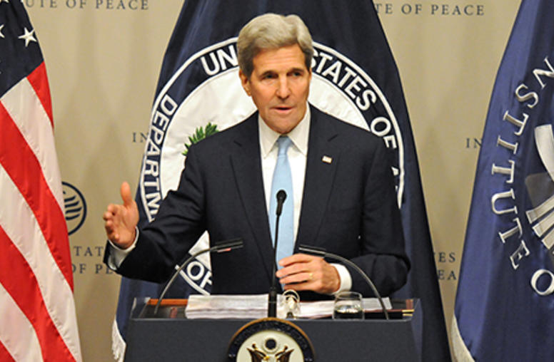 Secretary of State Kerry Delivers Syria Policy Speech at U.S. Institute of Peace 