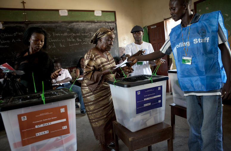 Electing Peace in Liberia