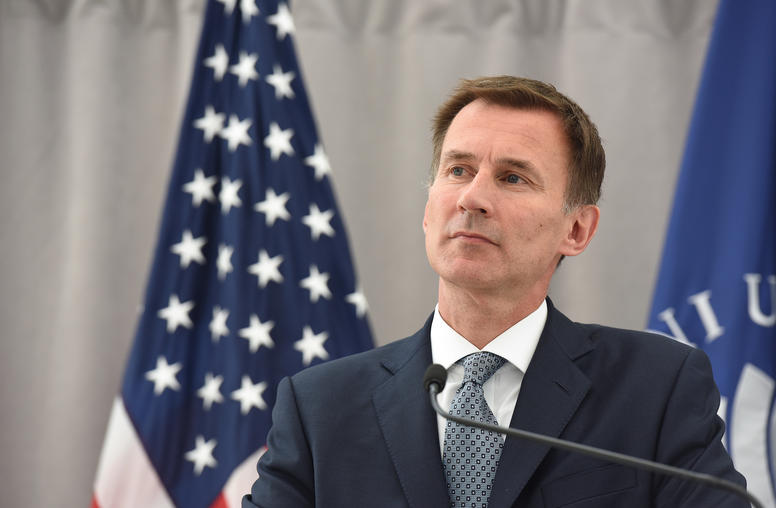 United Kingdom Secretary of State Jeremy Hunt on Foreign Policy