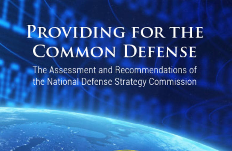 National Defense Strategy Commission Releases Its Review of 2018 National Defense Strategy