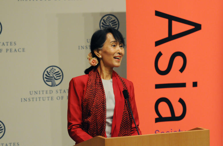 Burma/Myanmar in Transition: A Discussion with Aung San Suu Kyi