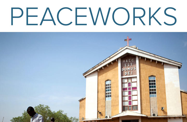 The Religious Landscape in South Sudan: Challenges and Opportunities for Engagement peaceworks cover