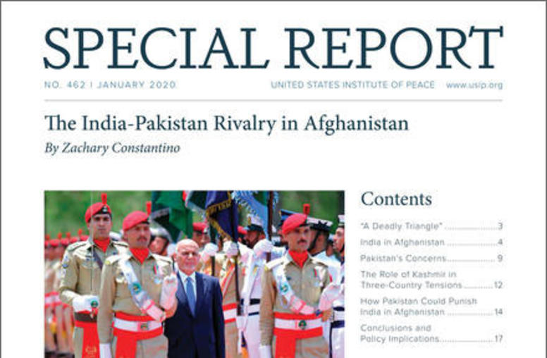 The India-Pakistan Rivalry in Afghanistan report cover