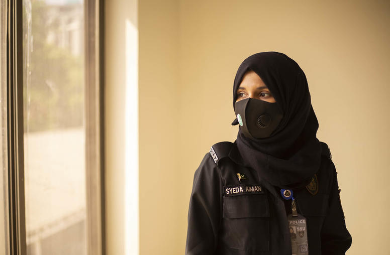 In Pakistan, Women Police Push for Gender Equality