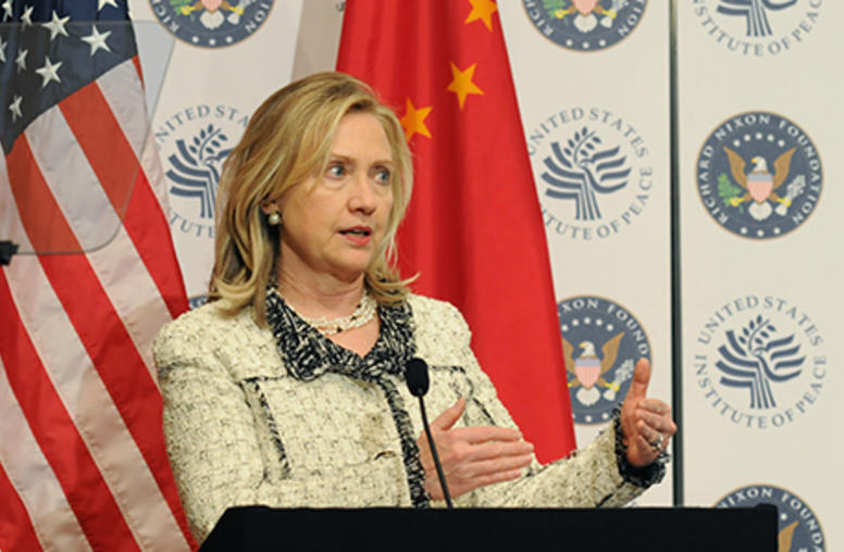 Secretary Clinton, Minister Yang Lay Out U.S.-China Relations at USIP Event