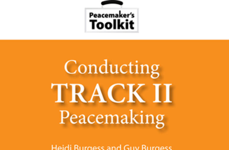 Conducting Track II Peace Making
