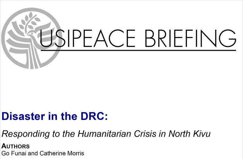 Disaster in the DRC: Responding to the Humanitarian Crisis in North Kivu