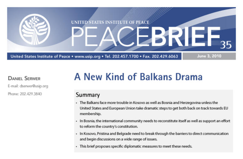 A New Kind of Balkans Drama