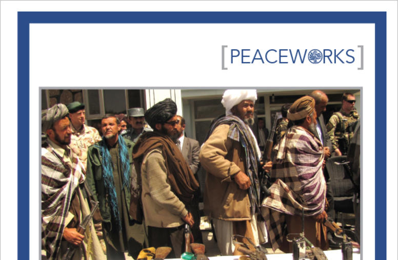 The Politics of Disarmament and Rearmament in Afghanistan