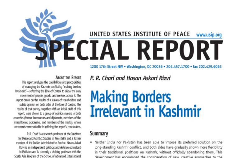 Making Borders Irrelevant in Kashmir
