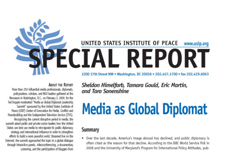Media as Global Diplomat