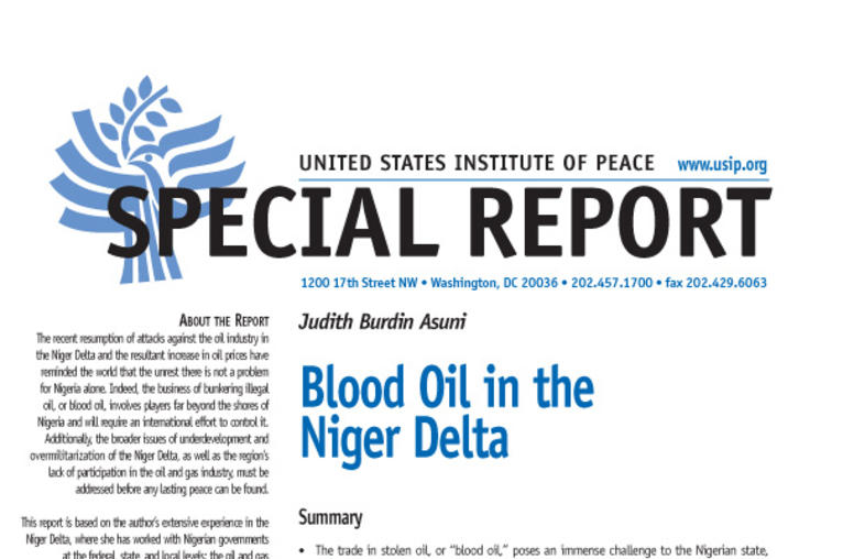 Blood Oil in the Niger Delta