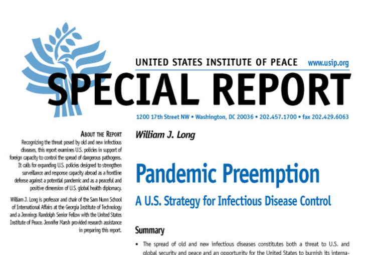 Pandemic Preemption