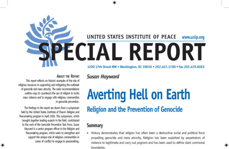 Averting Hell on Earth: Religion and the Prevention of Genocide