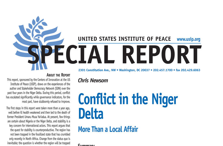 Conflict in the Niger Delta