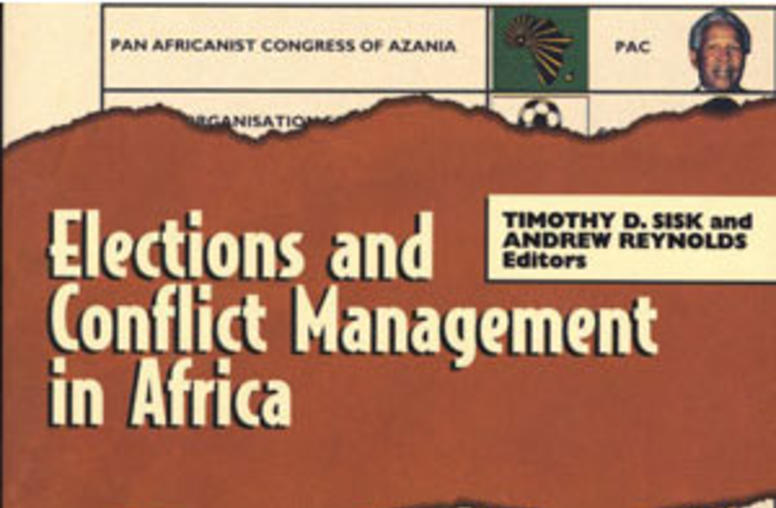 Elections and Conflict Management in Africa