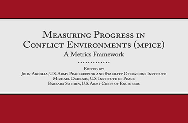 Measuring Progress in Conflict Environments (MPICE)