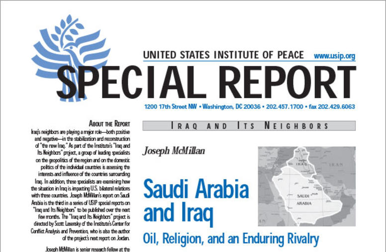 Saudi Arabia and Iraq: Oil, Religion, and an Enduring Rivalry