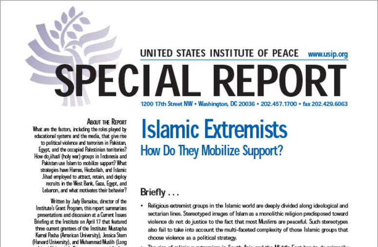 Islamic Extremists: How Do They Mobilize Support?