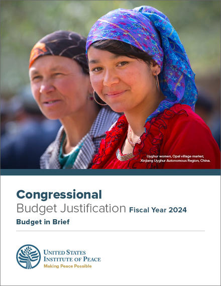 FY 2024 BUDGET IN BRIEF cover